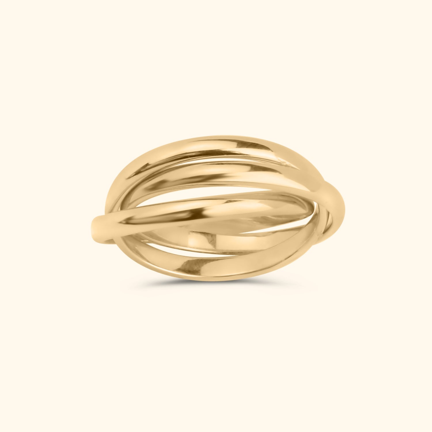 Bold Triple Band Ring